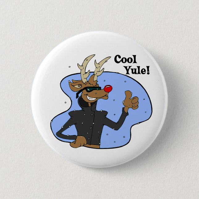 Cool Yule button (Front)