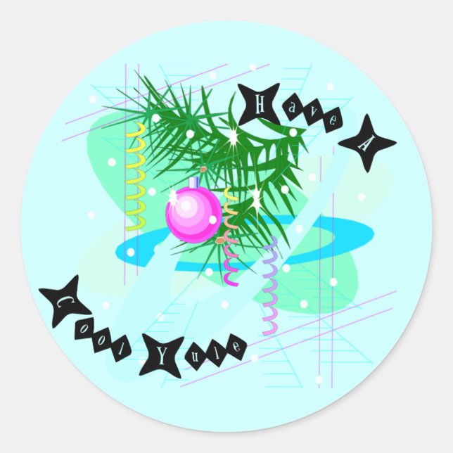 Cool Yule Sticker (Front)