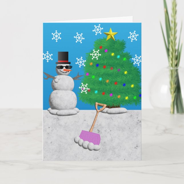 Cool Yule Vibes Card (Front)
