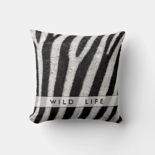 Cool Zebra Pattern Texture Cushion