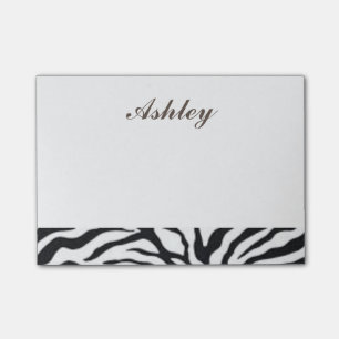 Cool Zebra Print Post-it Notes