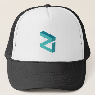 Cool Zilliqa Cryptocurrency Coin Sign Trucker Hat