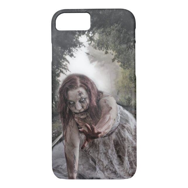 Cool Zombie Girl Case-Mate iPhone Case (Back)