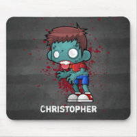 Cool Zombie Guy with Blood / Paint Splatter