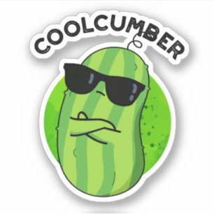 Coolcumber Funny Veggie Cucumber Pun 