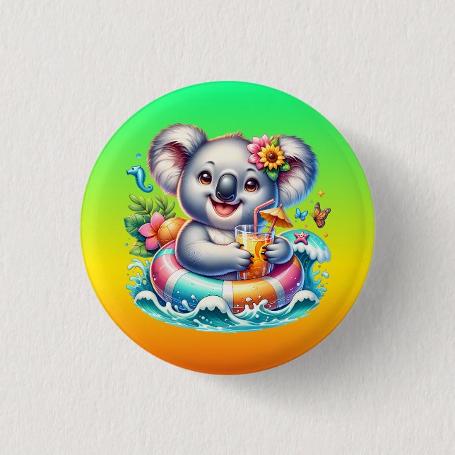 Cooler 3 Cm Round Badge (Front)