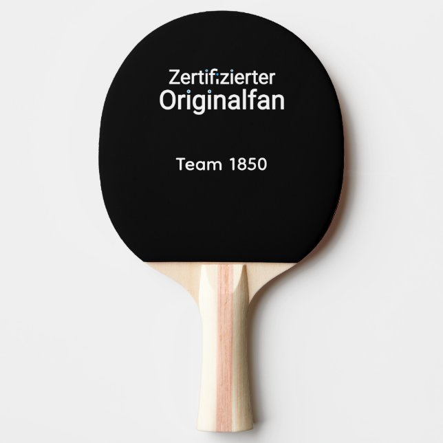 Cooler Fan Saying Funny Ping Pong Paddle (Front)