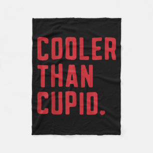 Cooler Than Cud Cute Valentine's Day Kids Boys Gir Fleece Blanket