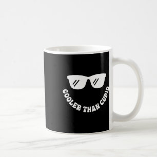 Cooler Than Cupid - Front And Ck, Retro Valentine  Coffee Mug