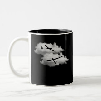 Cooles Sailplane Sailfly Gift Two-Tone Coffee Mug