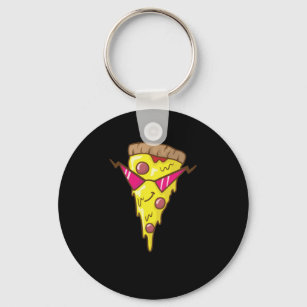 cooles Stück Pizza Fast food Steinofen Key Ring