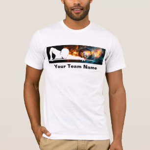 Coolest 8 Ball Billiards League Team Tshirt