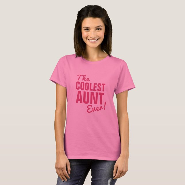 Coolest Aunt shirts & jackets (Front Full)