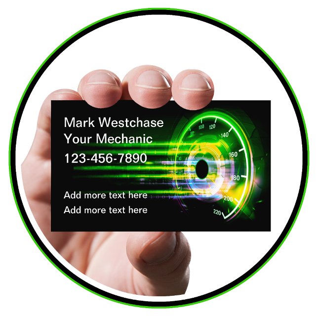 Coolest Automotive Business Cards (Creator Uploaded)