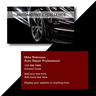 Coolest Automotive Business Cards Design