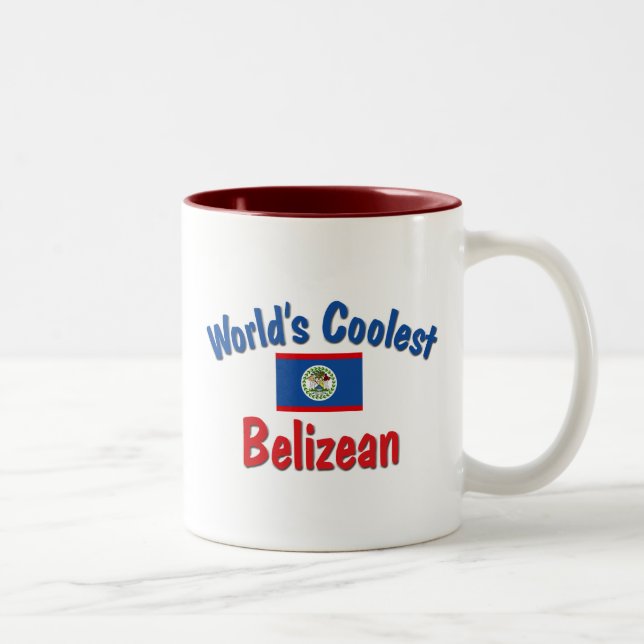 Coolest Belizean Two-Tone Coffee Mug (Right)