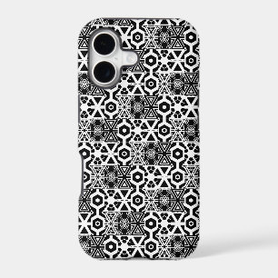 Coolest Black White Jewelled Pattern