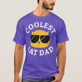 Coolest Cat Dad Men T-Shirt