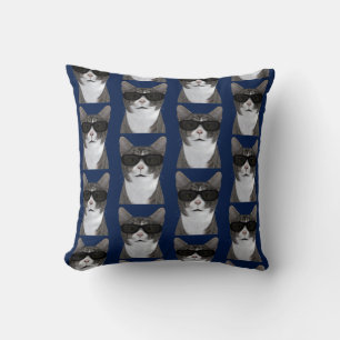Coolest Cat In Town Cushion