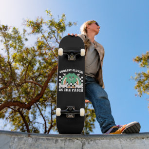 Coolest Clover In The Patch St Patrick's Day Skateboard