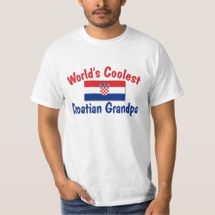 Coolest Croatian Grandpa T-Shirt