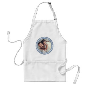 Coolest Dad Ever Modern Custom Photo Standard Apron