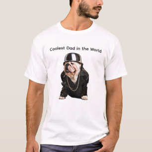 COOLEST DAD IN THE WORLD ENGLISH BULLDOG T-Shirt