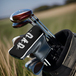 Coolest Dad Since 20XX Modern Simple Preppy Golf Head Cover