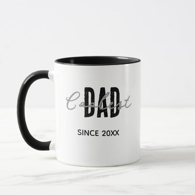 Coolest Dad Since 20XX Mug (Left)