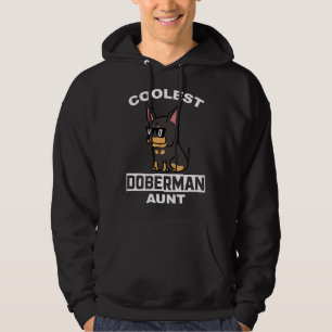 Coolest Doberman Aunt Hoodie