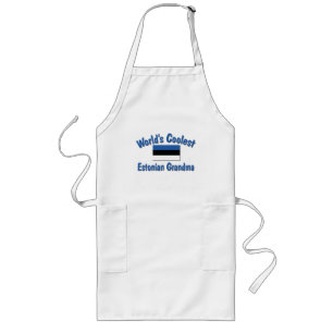 Coolest Estonian Grandma Long Apron