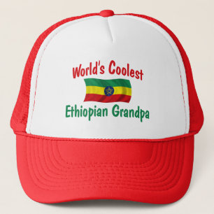 Coolest Ethiopian Grandpa Trucker Hat