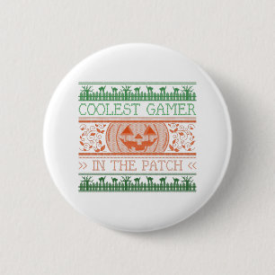 Coolest Gamer In The Patch 6 Cm Round Badge