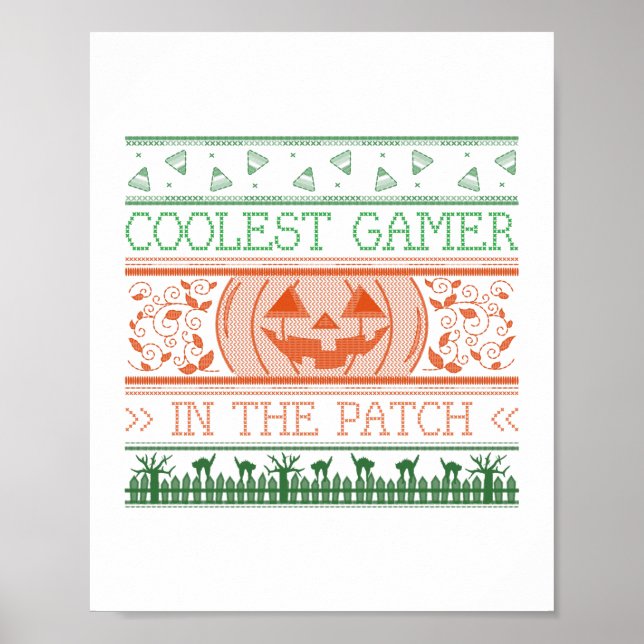 Coolest Gamer In The Patch  Poster (Front)