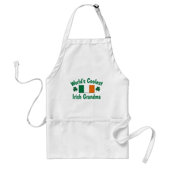 Coolest Irish Grandma Standard Apron (Front)