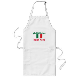 Coolest Italian Mama Long Apron