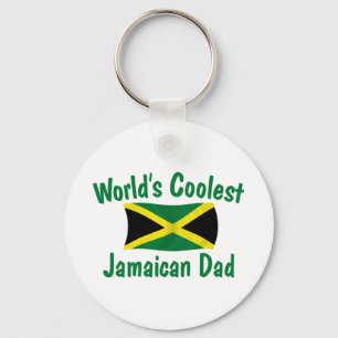 Coolest Jamaican Dad Key Ring