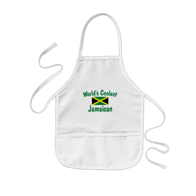 Coolest Jamaican Kids Apron (Front)