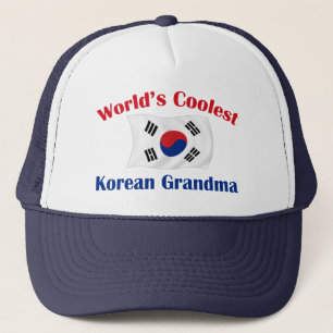 Coolest Korean Grandma Trucker Hat