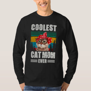 Coolest Mum Cat Mum Ever Cat Mum Mother's Day Wome T-Shirt