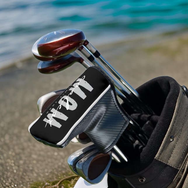 Coolest Mum Since 20XX Modern Simple Preppy Golf Head Cover (Creator Uploaded)