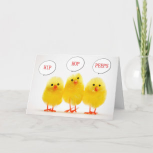 ***COOLEST PEEPS*** SAY *HAPPY EASTER* HOLIDAY CARD