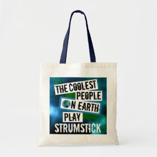 Coolest People on Earth Play Strumstick Tote Bag