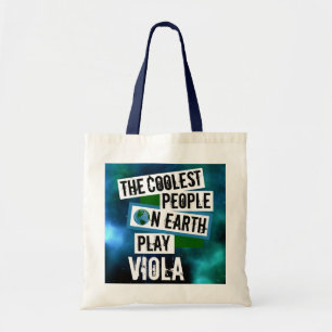Coolest People on Earth Play Viola Tote Bag