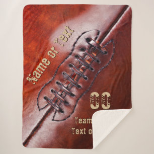 Coolest Personalised Football Blanket in 3 Sizes
