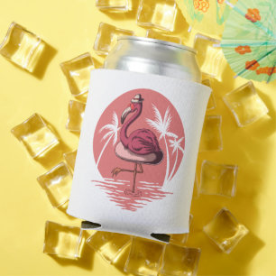 Coolest Pink Flamingo Party Ever Can Cooler