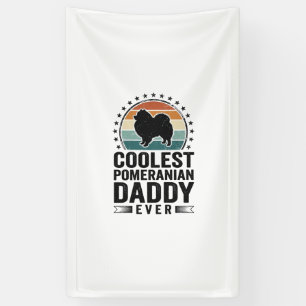 Coolest Pomeranian Daddy Vintage Dog Dad Shirt_1 Banner