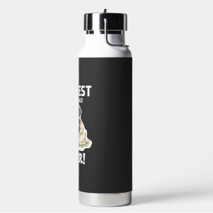 Coolest Pug Dad Ever Water Bottle