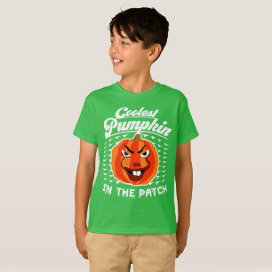 Coolest Pumpkin – Funny Fall & Halloween Tee Shirt