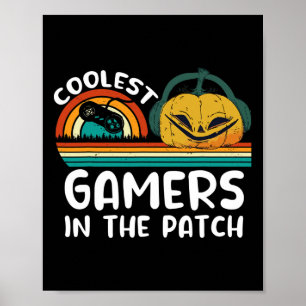 Coolest Pumpkin In Patch Funny Halloween Costume K Poster